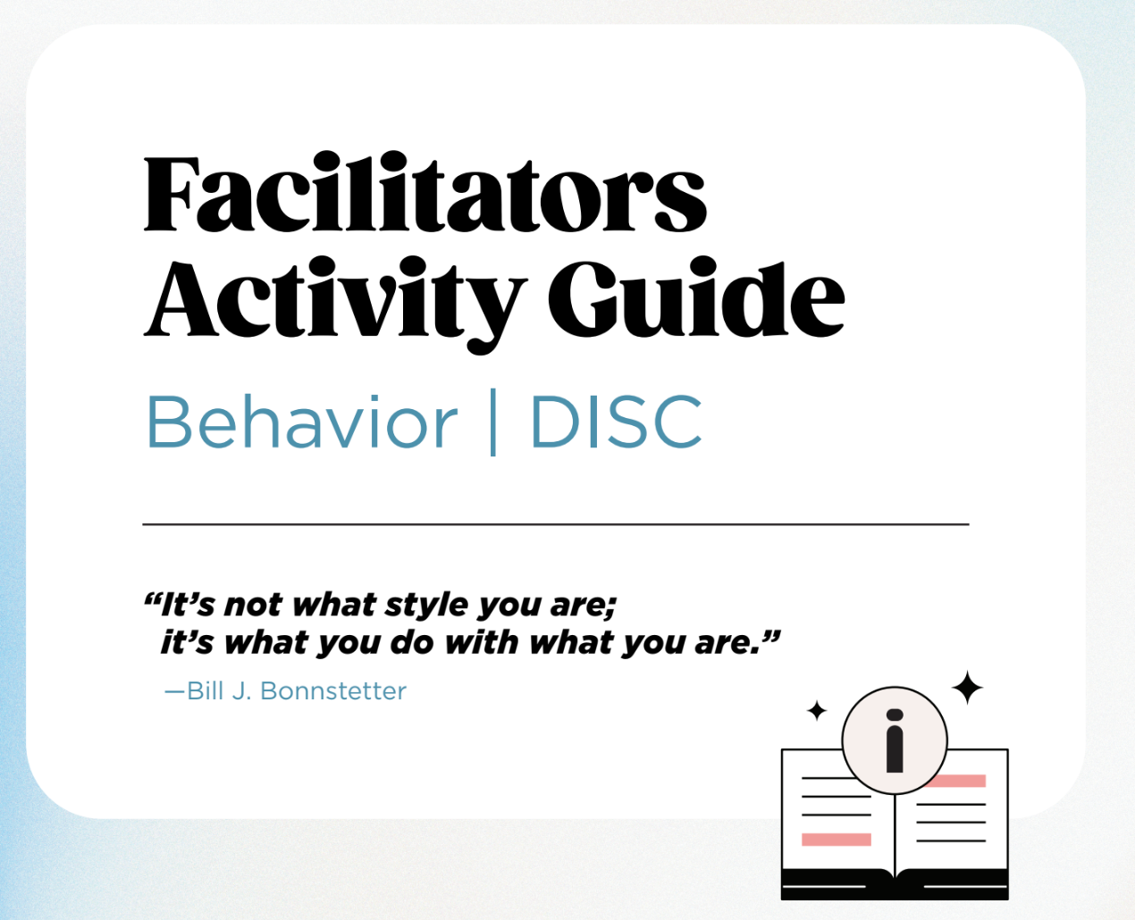 DISC Training Session/Workshop Activity Guide v1
